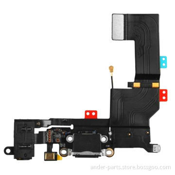 Mobile Phone Flex Cables for iPhone 5G/5S, Charging Port Flex Cable